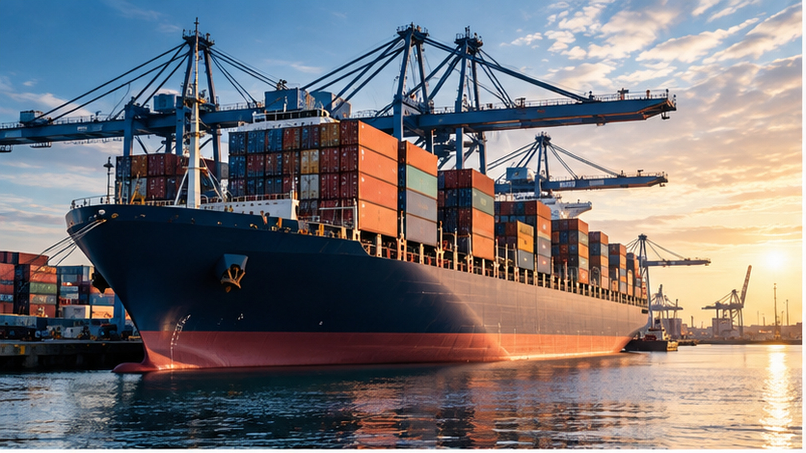 Cargo containers and global shipping operations